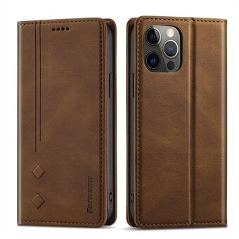 FORWENW F2 Series Full Protection Silky Touch Leather Wallet Design Telefonveske for iPhone 12 Pro Max 6,7 tommer