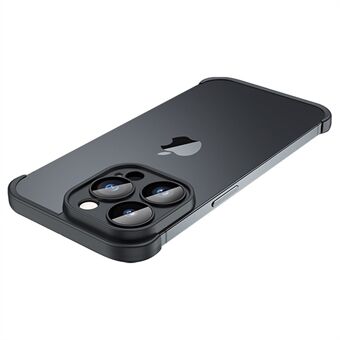 Telefon Bumper Case for iPhone 12 Pro Max 6,7 tommer, fleksibel TPU støtsikkert hjørnedeksel uten bakplate
