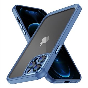 For iPhone 12 Pro Max Drop Protection Case Hard Akryl Myk TPU Hybrid telefondeksel