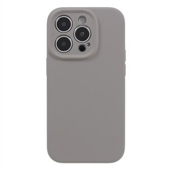 For iPhone 12 Pro Max 6,7 tommer presis utskjæring slank telefonveske Flytende silikon+PC Anti-dråpe telefondeksel