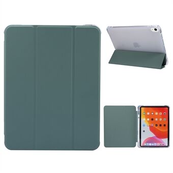 Tri-fold Stand Leather Smart sak med penn Slot for iPad Air (2020)