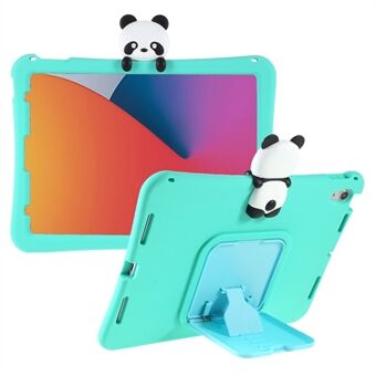 PEPKOO Avtakbar 3D Doll Decor Soft Silikon Tablet-deksel til iPad Air (2020) 10,9-tommer
