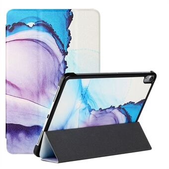 Støtsikker A-serie mønsterutskrift Silk Texture Nettbrett Beskyttelsesveske Stand for iPad Air (2020)