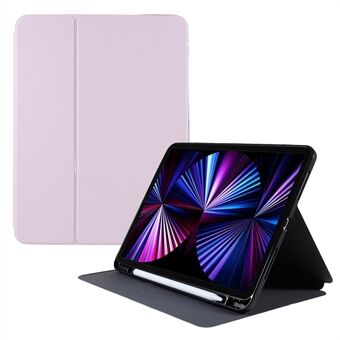 X-LEVEL Litchi Texture PU Leather Folio Stand Smart Auto Wake / Sleep Case med blyantholder for iPad Pro 11-tommers (2021) / (2020) / (2018) / Air (2020)