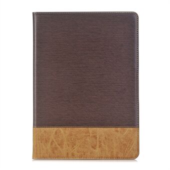Cross Texture Splicing PU Leather Wallet Tablet Protective Case for iPad 10.2 (2020) (2019)