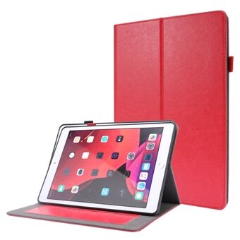 Crazy Horse Texture Leather Two-Fold Design Case for iPad 10.2 (2020)
