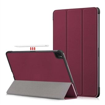 Nettbrett PU-lærveske Tri-fold Stand for iPad Pro 11-tommers (2021) / (2020) / (2018) / Air (2020)