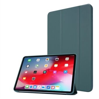 Tri-fold Stand silikon + PU lær nettbrettdeksel for iPad Pro 11-tommers (2021)