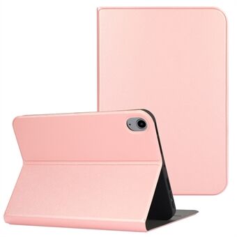 Anti-ripe ensfarget PU-skinn beskyttende Scratch med Stand for Apple iPad mini (2021) / mini 6