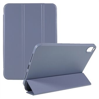 Tri-fold Stand silikon + PU lær nettbrettdeksel for Apple iPad mini (2021)