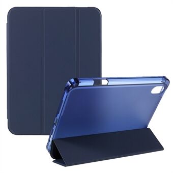 Stativstativ PU-skinn + TPU-nettbrettbeskyttelsesveske Shell med Stand for iPad mini (2021)
