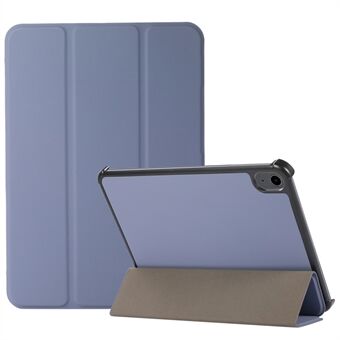 Tri-fold Stand Design Anti- Scratch Anti-Fall PU lær nettbrettetui Shell for iPad mini (2021)