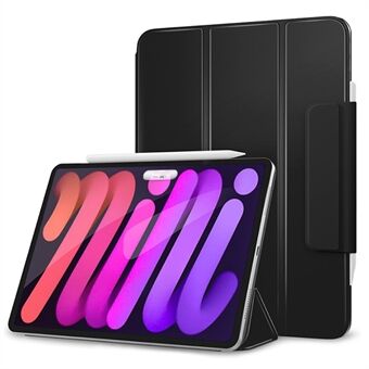 For iPad mini (2021) PU-skinn Tri-fold Folio deksel Magnetisk Absorpsjon Støtdemping nettbrettdeksel