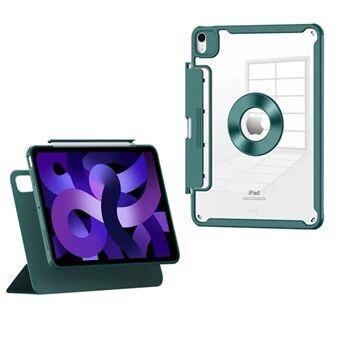 For iPad mini (2021) Skuffepennspor Design Magnetisk avtakbart etui Full beskyttelse PU-skinn Stand