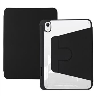 For iPad mini (2021) Roterende Kickstand-bordveske PU-skinn + TPU + Akryl Anti-dråpebeskyttelsesdeksel