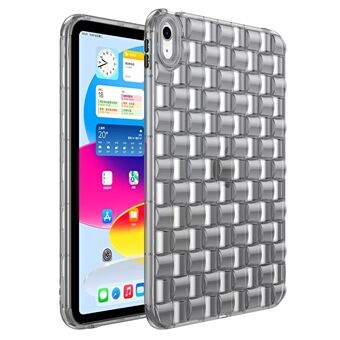 For iPad mini (2021) Klar TPU-beskyttelsesveske Ice Cube Design Støtsikkert nettbrettdeksel