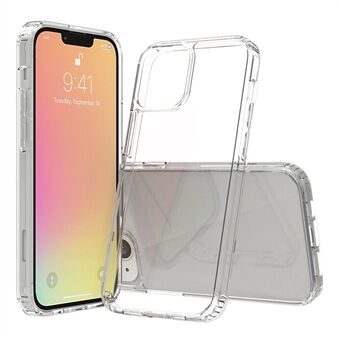 Anti Scratch krystallklar akryl + TPU støtfanger beskyttelsesdeksel for iPhone 13 6,1 tommer