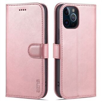 AZNS PU Leather Folio Flip Wallet Stand Full Protect Design Phone Shell for iPhone 13 6,1 tommer