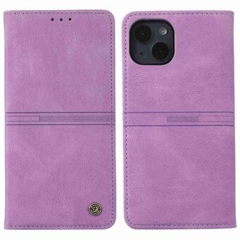 For iPhone 13 6,1 tommers Dream Series Anti-ripe PU-lær telefonveske Automatisk Stand magnetisk lommebokstativ Scratch