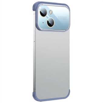No-Back Slim Phone Deksel for iPhone 13 6,1 tommer TPU + Akryl Lens Guard Bumper Deksel
