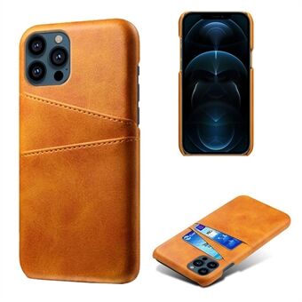 KSQ Leather Hardcover for iPhone 13 Pro m / kortholdere - Orange