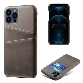 KSQ Leather Hardcover for iPhone 13 Pro m / kortholdere - Grey