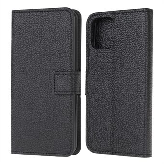 Lommebokdesign Litchi Texture Drop-Resistant Leather Protective Case for iPhone 13 Pro 6,1 tommer