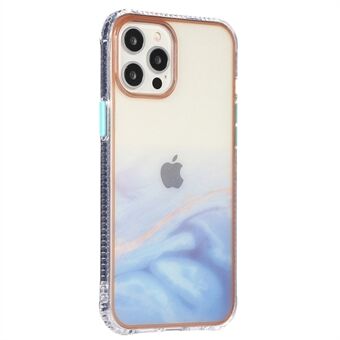 Starry Sea marmormønster Scratch akryl + TPU telefondeksel for iPhone 13 Pro 6,1 tommer