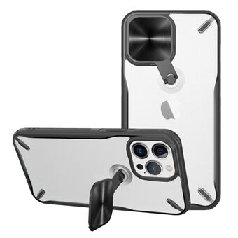 NILLKIN CamShield Series Kameralinsebeskytter Kickstand PC + TPU Hybrid Phone Shell Case for iPhone 13 Pro 6,1 tommer