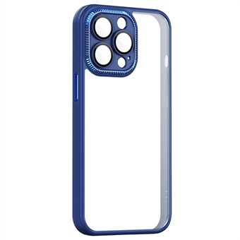 For iPhone 13 Pro 6,1 tommer TPU-støtfanger Akryl Ryggdeksel Anti-skli grep kamerabeskyttelsesdeksel