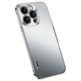 IM-CHEN For iPhone 13 Pro 6,1 tommer Anti-fall Ultra Slim Telefonveske med metallramme Scratch magnetisk matt telefondeksel