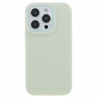 Telefondeksel for iPhone 13 Pro 6,1 tommer Jelly Liquid Silikon+PC Beskyttende bakdeksel med nøyaktig utskjæring