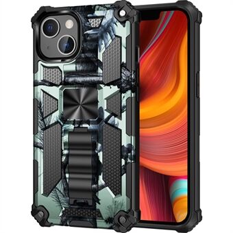 Anti-fall Camouflage Design beskyttende Phone Back Shell for iPhone 13 mini 5,4 tommer
