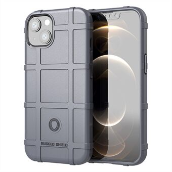Robust Square Grid Design Thicken TPU Mobiltelefondeksel for iPhone 13 mini 5,4 tommer