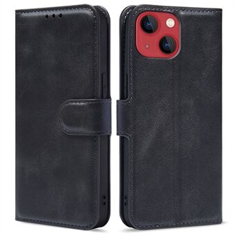 For iPhone 13 mini 5,4 tommer støtsikker telefonveske i PU-skinn Bokstil Magnetisk lås Stand lommebokdeksel