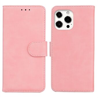 Anti-slipp Pure Color Leather Phone Cover Case for iPhone 13 Pro Max 6,7 tommer