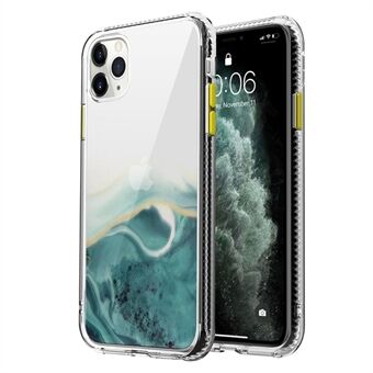 Marmormønster ryggbeskytter Shell TPU + Akryl Combo-deksel for iPhone 13 Pro Max 6,7 tommer