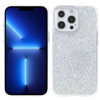 DFANS Space Star Series Hard PC + Mykt TPU-telefondeksel for iPhone 13 Pro Max 6,7 tommer