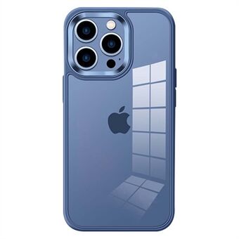 YOOBAO For iPhone 13 Pro Max 6,7 tommer akryl + TPU fallsikkert telefondeksel Gjennomsiktig deksel med metall kameralinseramme
