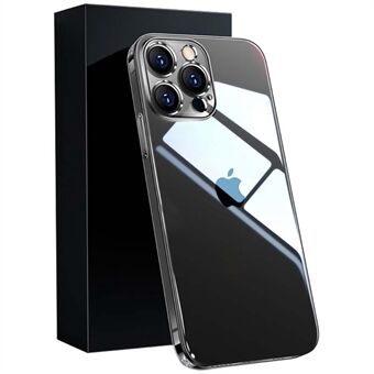YOOBAO For iPhone 13 Pro Max 6,7 tommers galvanisering telefonveske Anti Scratch klart silikondeksel med kameralinsefilm