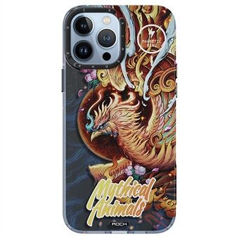 ROCK Mythical Animals InShare Magnetic Series for iPhone 13 Pro Max 6,7 tommers telefondeksel PET+TPU Drop Protection Animal Pattern IMD-deksel