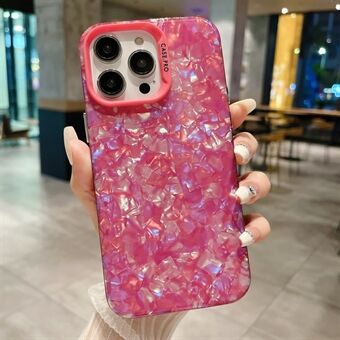 Shell Texture Phone Case for iPhone 13 Pro Max 6,7 tommer støtsikkert anti-dråpe akryl PC-telefondeksel