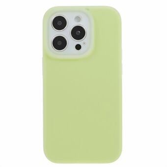 For iPhone 13 Pro Max 6,7 tommer Jelly Liquid Silikon+PC-telefonveske Beskyttende bakdeksel med nøyaktig utskjæring