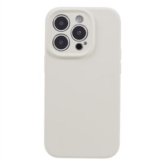 For Phone 13 Pro Max Beskyttelsesveske Flytende Silikon+PC-telefonveske Presis utskjæring slankt telefondeksel