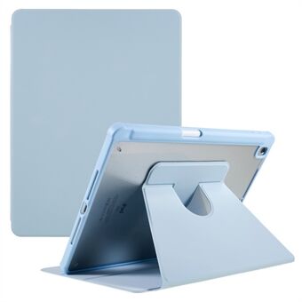 For iPad 10.2 (2021) / (2019) / (2020) Rotary Kickstand nettbrettetui PU-skinn + TPU + akryl anti-dråpebeskyttelsesdeksel