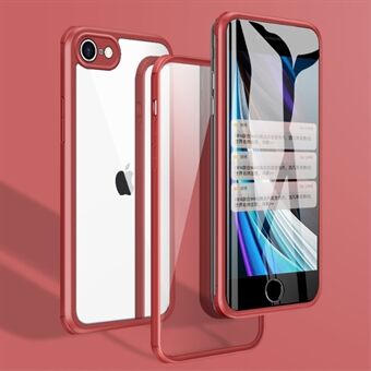Dobbeltsidig herdet glass + TPU-deksel for iPhone 7 / iPhone 8 / iPhone SE 2020/2022