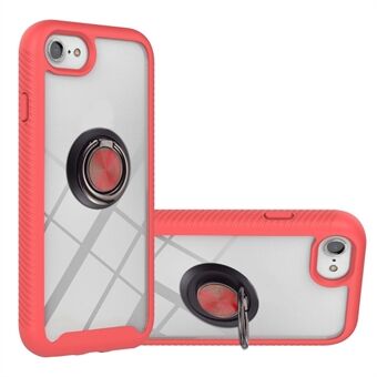 3 in 1 Well-Protected TPU + PC Hybrid Phone Cover Case with Kickstand for iPhone 7 / iPhone 8 / iPhone SE 2020/2022 4.7 inch