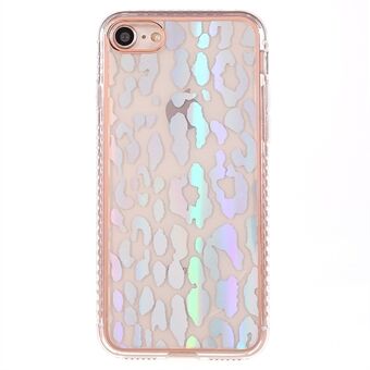 For iPhone SE (2022)/SE (2020)/8/7 4.7 inch Cell Phone Case Anti-fall IMD Stylish Pattern Electroplating Soft TPU Protector