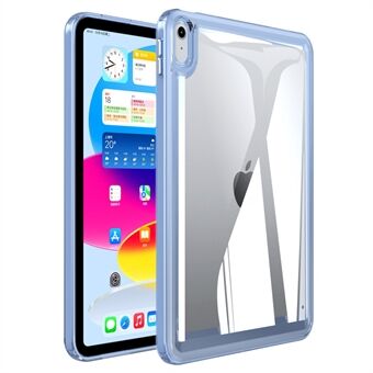 For iPad Air (2020) / (2022) Fallbestandig akryl+TPU Transparent nettbrettetui Beskyttende bakdeksel