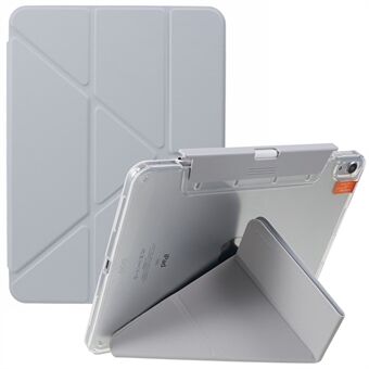 MUTURAL Origami- Stand for iPad Air (2020) / (2022) , beskyttende nettbrettdeksel i PU-skinn med avtakbar blyantholder